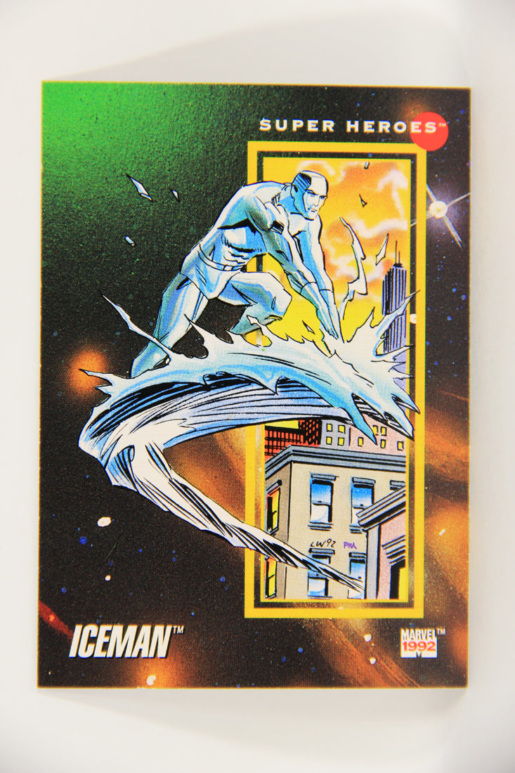 1992 Marvel Universe Series 3 Trading Card #27 Iceman ENG L019788