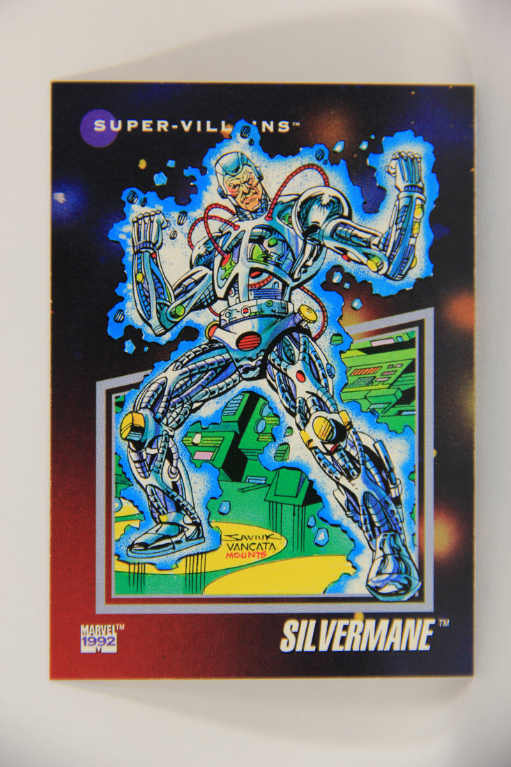1992 Marvel Universe Series 3 Trading Card #131 Silvermane ENG L019790