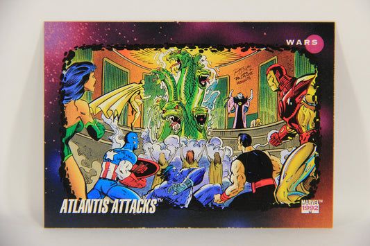 1992 Marvel Universe Series 3 Trading Card #191 Atlantis Attacks ENG L019793