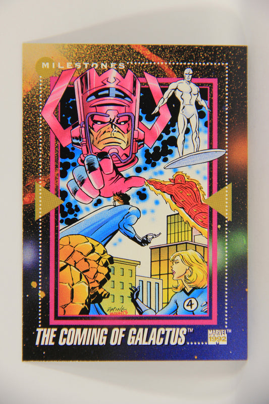 1992 Marvel Universe Series 3 Trading Card #196 The Coming Of Galactus ENG L019794