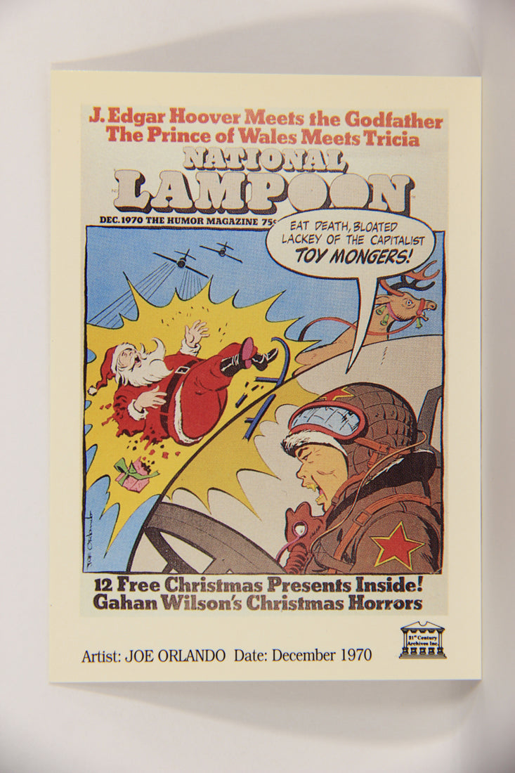 National Lampoon 1993 Trading Card #2 - Santa Claus - December 1970 L019795