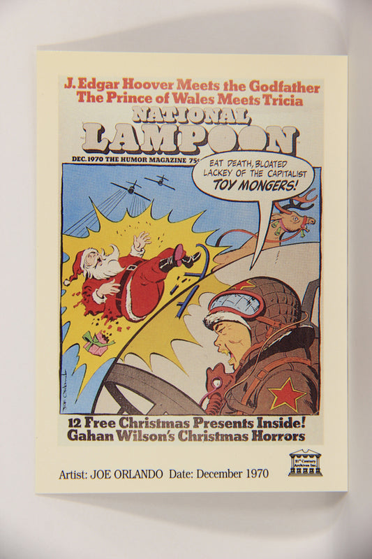 National Lampoon 1993 Trading Card #2 - Santa Claus - December 1970 L019795