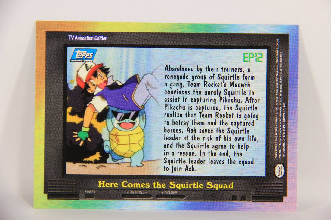 Pokémon Card TV Animation #EP12 Here Comes The Squirtle Squad 1st Print ENG L019808