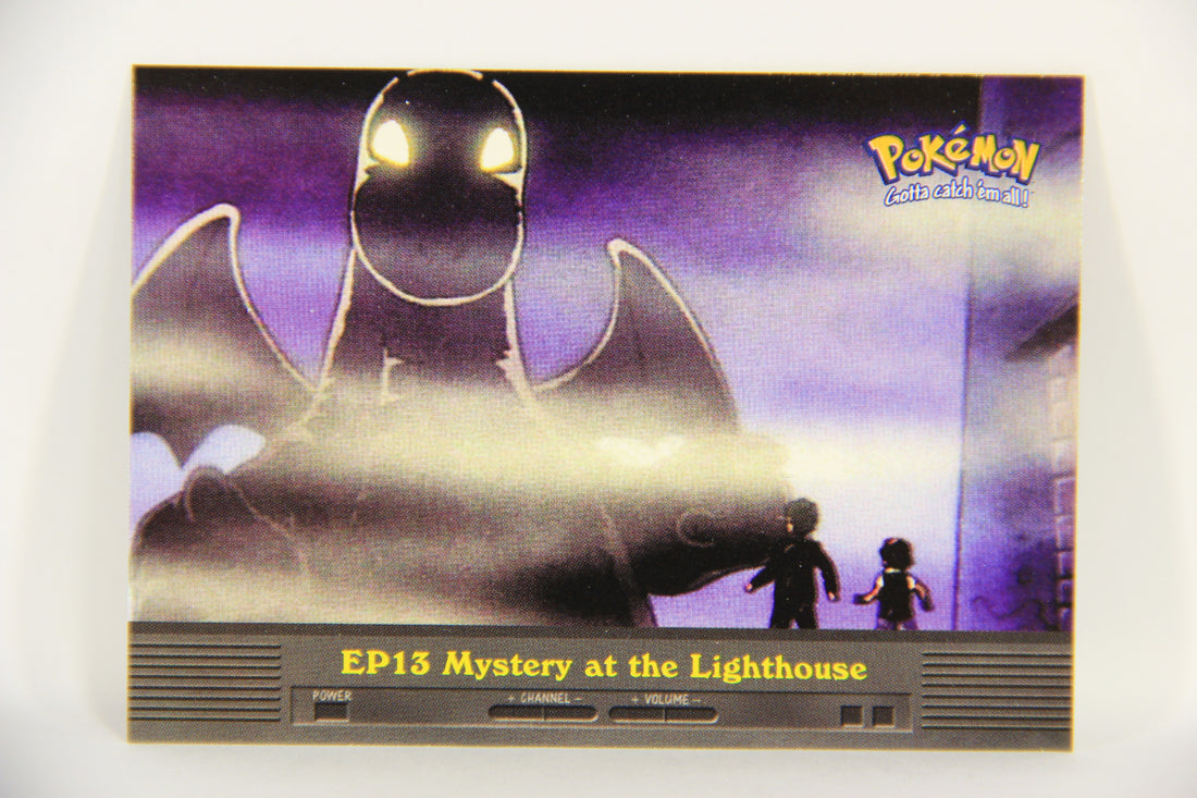 Pokémon Card TV Animation #EP13 Mystery At The Lighthouse Blue Logo 1st Print ENG L019809