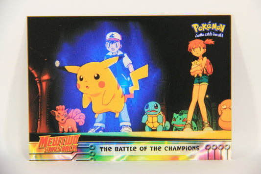 Pokémon Card First Movie #25 The Battle Of The Champions Blue Logo 1st Print ENG L019816