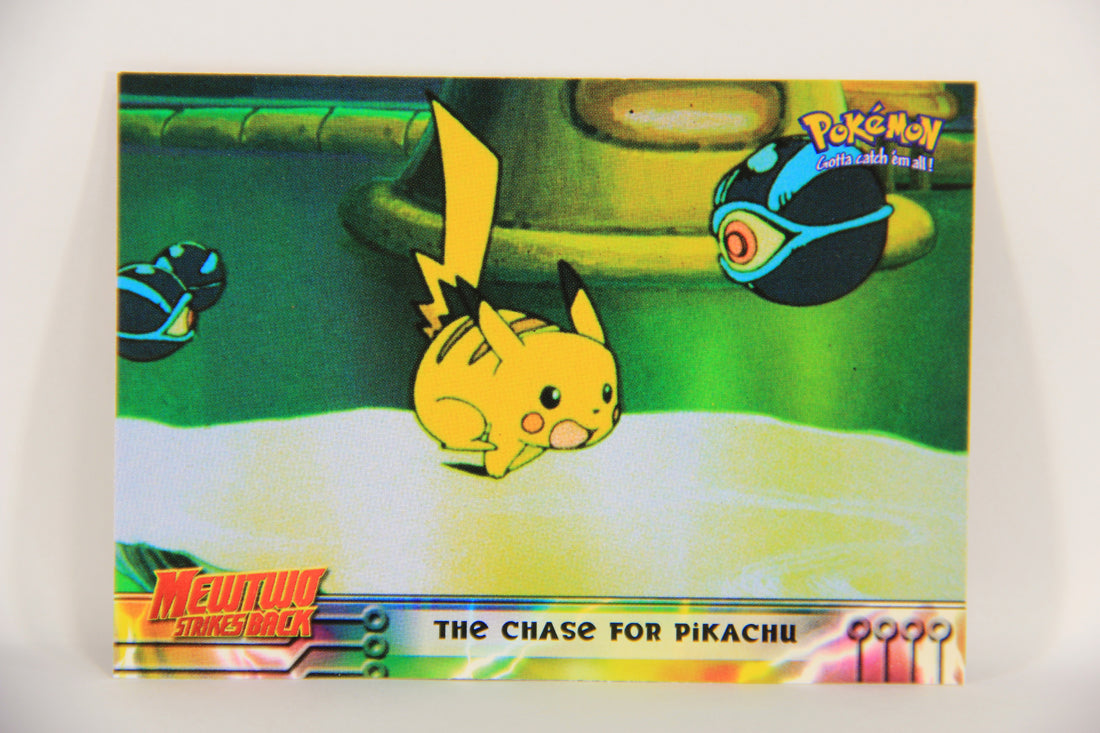 Pokémon Card First Movie #28 The Chase For Pikachu Blue Logo 1st Print ENG L019818