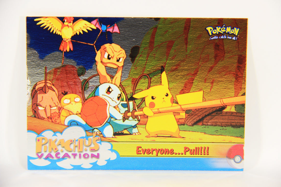 Pokémon Card First Movie #52 Everyone Pull Foil Chase Blue Logo 1st Print ENG L019824