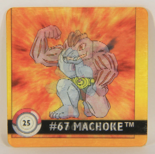 Pokémon Card Action Flipz 3D Premier Edition #25 Machop - Machoke ENG L019825