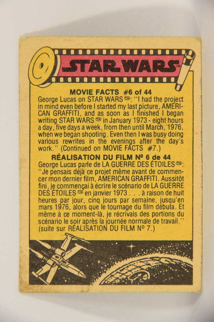 Star Wars 1977 Trading Card #174 Artoo's Desperate Mission FR-ENG OPC L019838