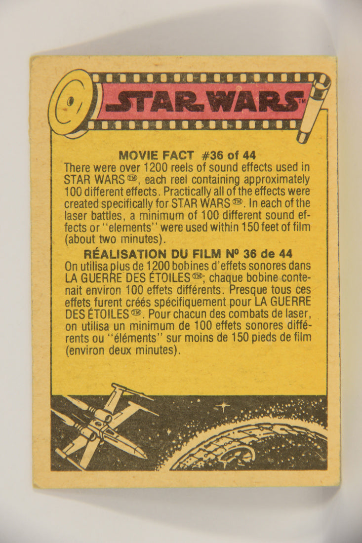 Star Wars 1977 Trading Card #211 Bizarre Inhabitants Of The Cantina FR-ENG OPC L019842