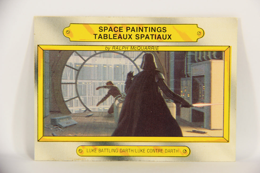 Star Wars Empire Strikes Back Trading Card #127 Luke Battling Darth FR-ENG OPC L019849