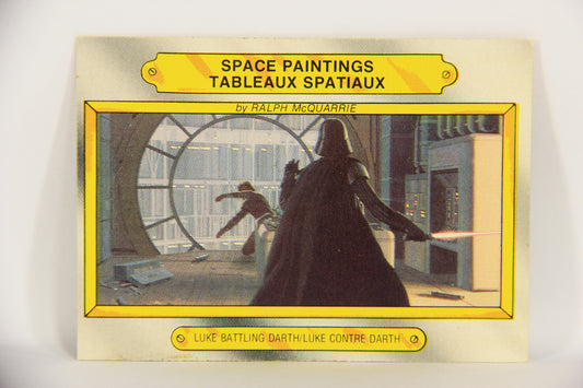 Star Wars Empire Strikes Back Trading Card #127 Luke Battling Darth FR-ENG OPC L019849