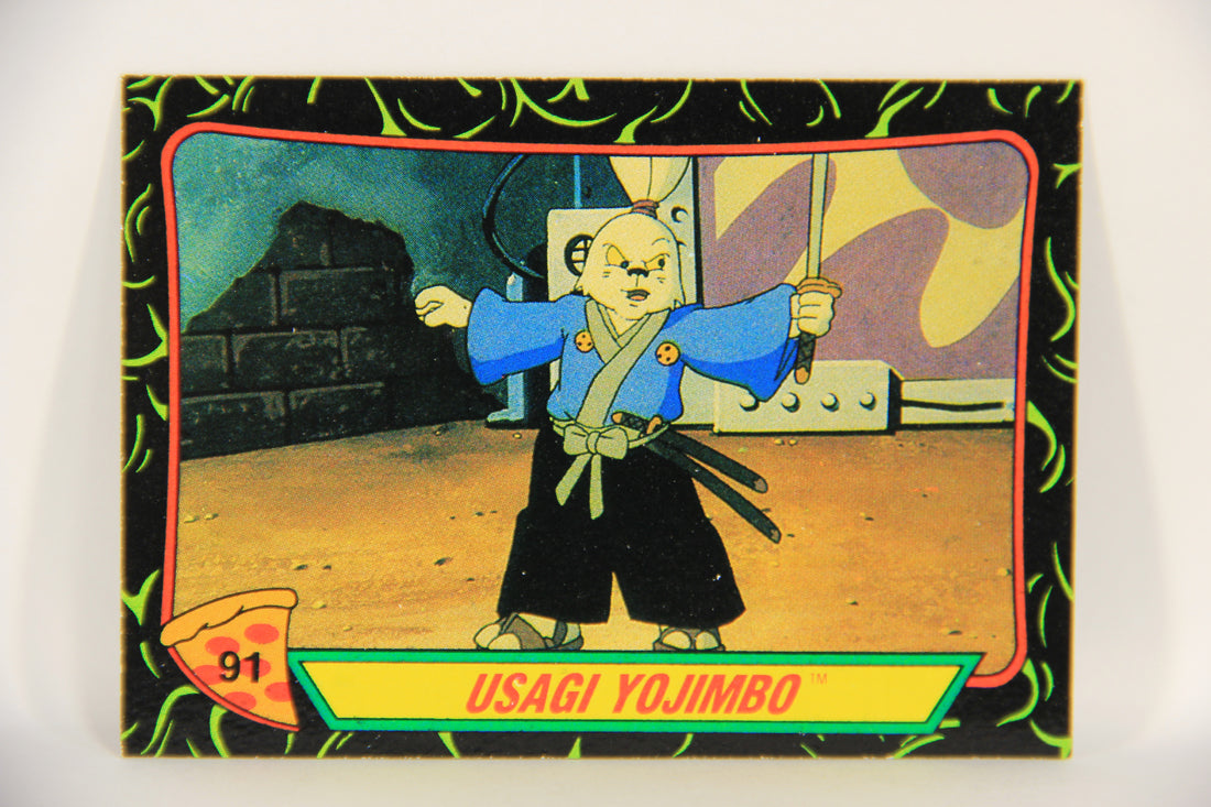 Teenage Mutant Ninja Turtles 2nd Series 1989 Trading Card #91 Usagi Yojimbo L019865