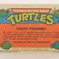 Teenage Mutant Ninja Turtles 2nd Series 1989 Trading Card #91 Usagi Yojimbo L019865