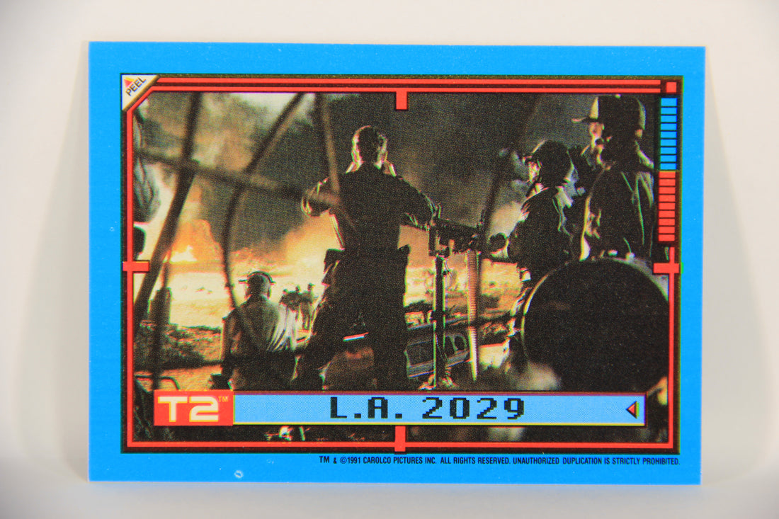 Terminator 2 Judgement Day 1991 Trading Card Sticker #6 L.A. 2029 L019867