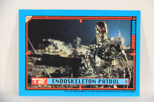 Terminator 2 Judgement Day 1991 Trading Card Sticker #8 Endoskeleton Patrol L019868