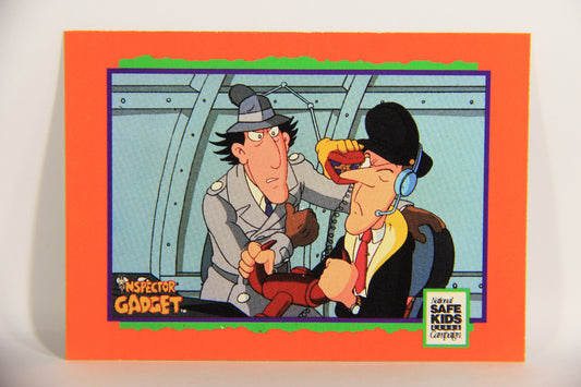 Inspector Gadget TV Series Treats 1991 Trading Card Gadget Lends A Hand ENG L019880