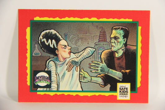 The Bride Of Frankenstein Universal Monsters 1991 Vintage Treats Impel Trading Card L019883