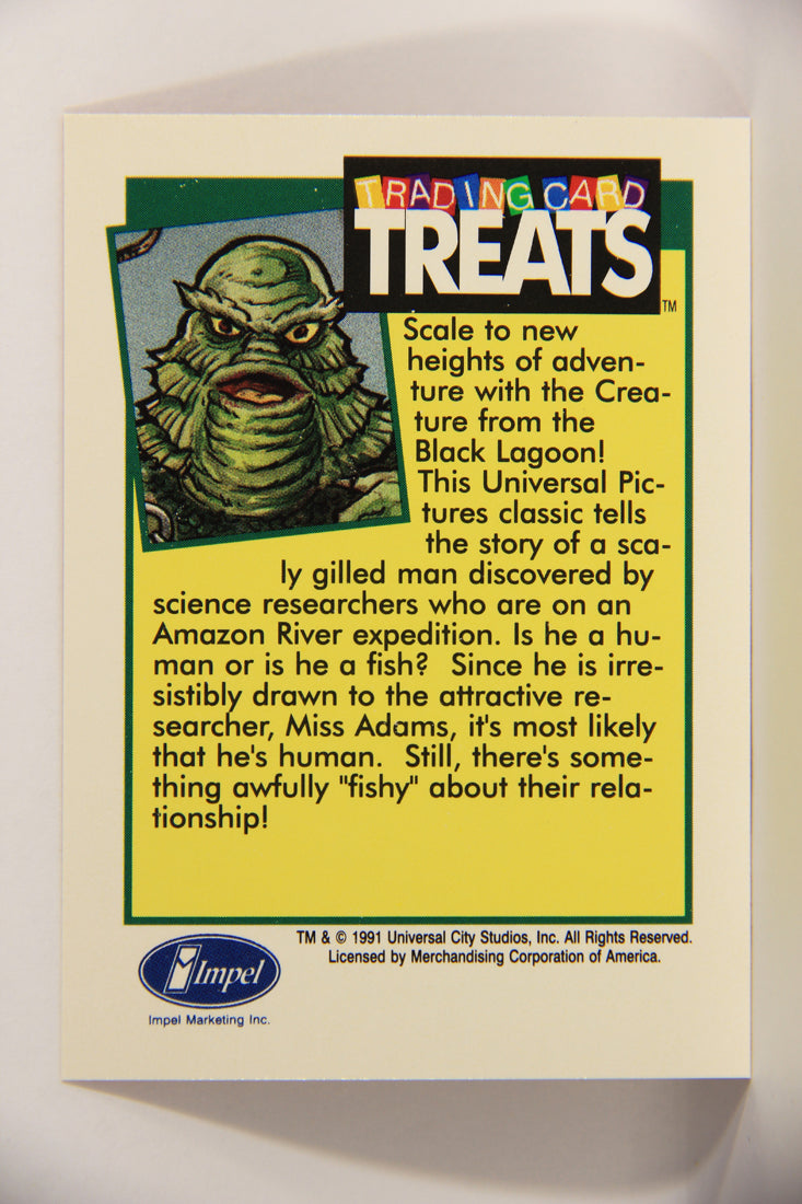 The Creature From The Black Lagoon Universal Monsters 1991 Treats Impel Card L019885