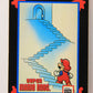 Super Mario Bros. 1991 Vintage Treats Impel Vintage Trading Card Stairs Safety L019889