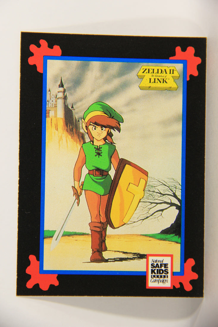 Zelda II The Adventures Of Link 1991 Treats Impel Vintage Trading Card Link ENG L019890