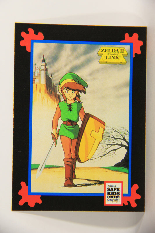 Zelda II The Adventures Of Link 1991 Treats Impel Vintage Trading Card Link ENG L019890