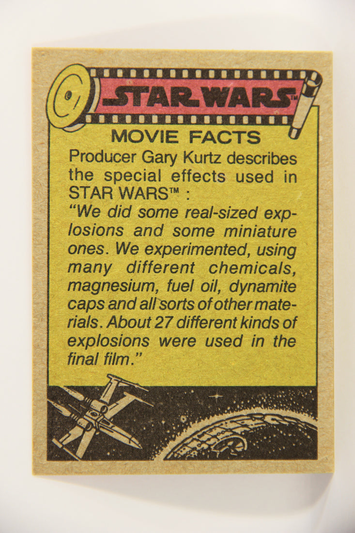 Star Wars 1977 Trading Card #81 Weapons Of The Death Star ENG Topps L019898