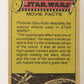 Star Wars 1977 Trading Card #83 Aboard The Millennium Falcon ENG Topps L019899