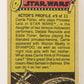 Star Wars 1977 Trading Card #85 Luke On The Sand Planet ENG Topps L019900