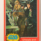 Star Wars 1977 Trading Card #111 Chewie And Han Solo ENG Topps L019917