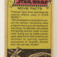 Star Wars 1977 Trading Card #116 Honored For Their Heroism ENG Topps L019920