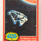 Star Wars 1977 Card #122 Millennium Falcon Speeds Through Space ENG Topps L019923