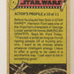Star Wars 1977 Trading Card #130 Pursued By The Jawas ENG Topps L019926