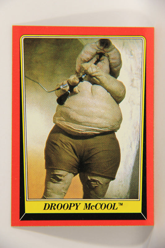 Star Wars ROTJ 1983 Trading Card #21 Droopy McCool ENG Topps L019932