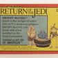 Star Wars Return Of The Jedi 1983 Trading Card #21 Droopy McCool ENG Topps L019932