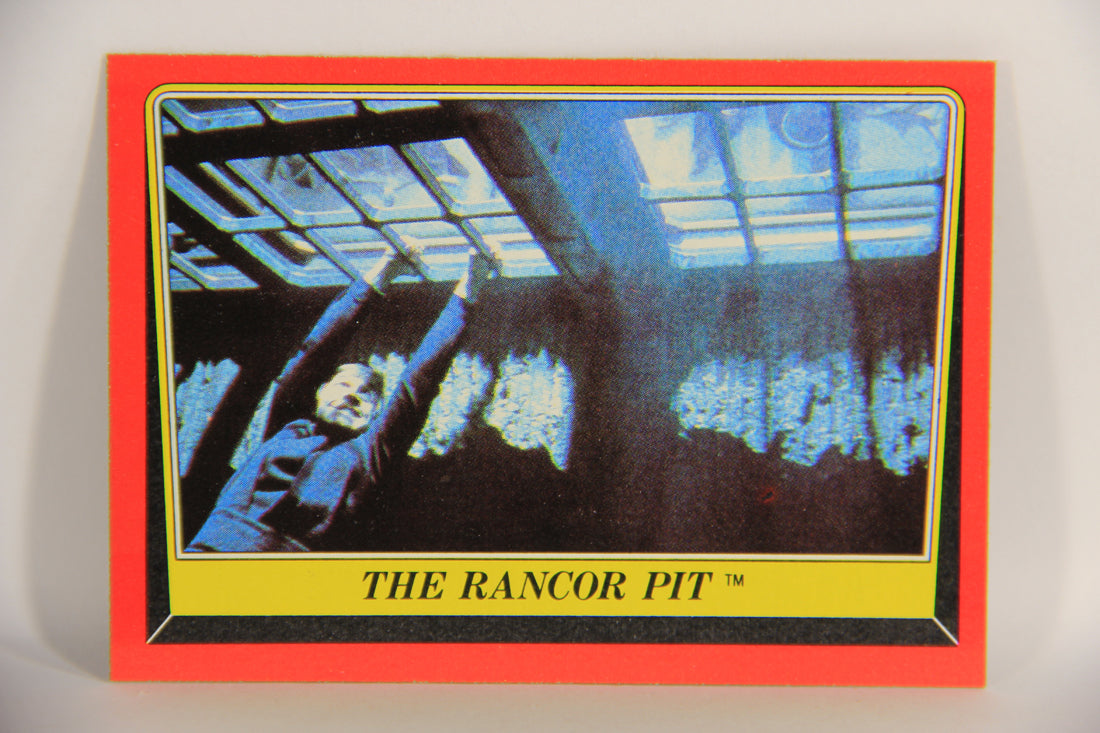 Star Wars Return Of The Jedi 1983 Card #36 The Rancor Pit ENG Topps L019934