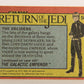 Star Wars Return Of The Jedi 1983 Card #56 The Deciders ENG Topps L019937