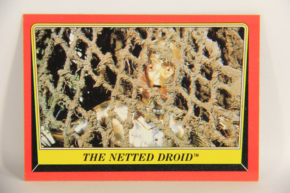 Star Wars Return Of The Jedi 1983 Card #79 The Netted Droid ENG Topps L019940