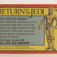 Star Wars Return Of The Jedi 1983 Card #79 The Netted Droid ENG Topps L019940