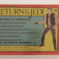 Star Wars Return Of The Jedi 1983 Card #98 Han Solo's Approach ENG Topps L019942