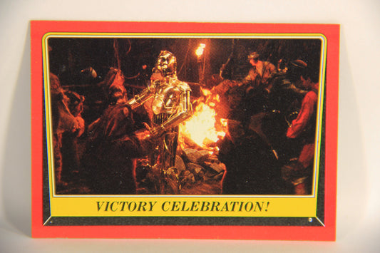 Star Wars Return Of The Jedi 1983 Card #126 Victory Celebration ENG Topps L019947