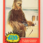 Star Wars 1977 Trading Card #101 The Wookiee Chewbacca FR-ENG O-Pee-Chee L019966