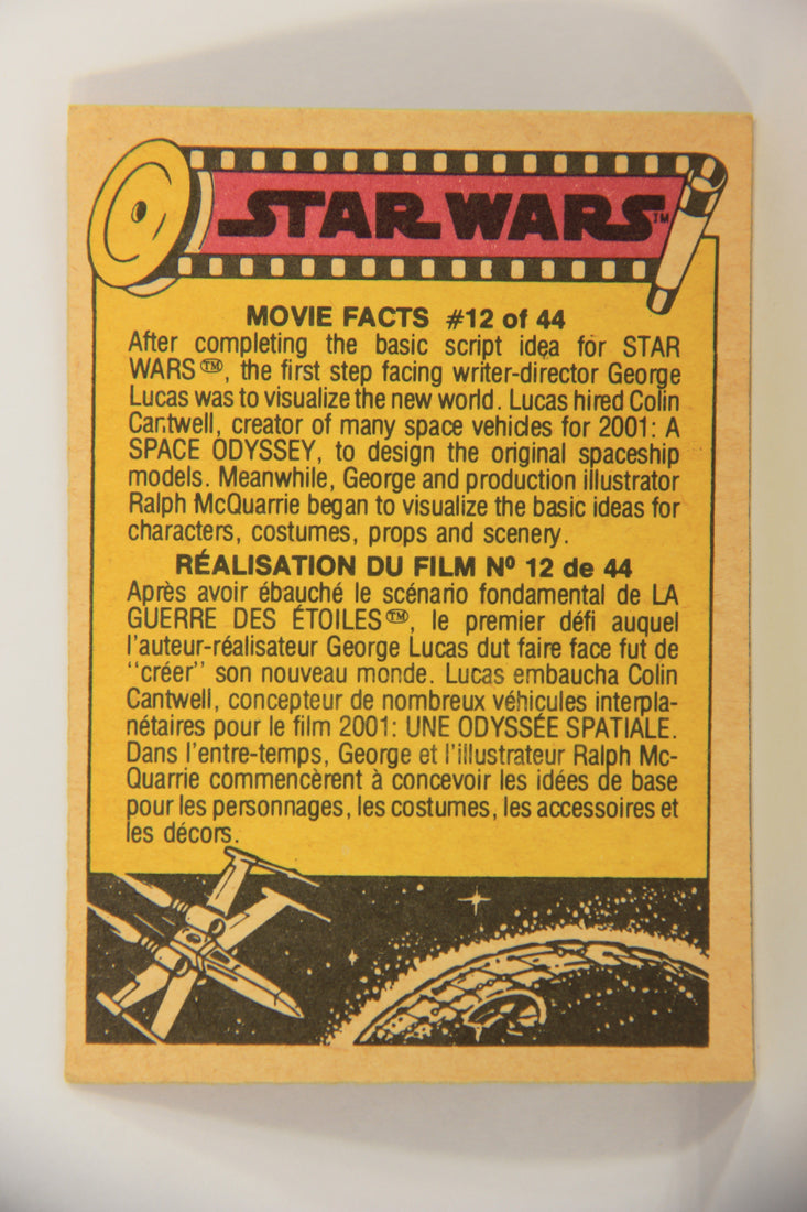 Star Wars 1977 Card #133 The Star Warriors Aim For Action FR-ENG O-Pee-Chee L019982