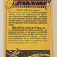 Star Wars 1977 Card #139 Desperate Moments For Our Heroes FR-ENG OPC L019988