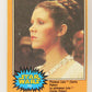 Star Wars 1977 Trading Card #155 Princess Leia (Carrie Fisher) FR-ENG OPC L020002