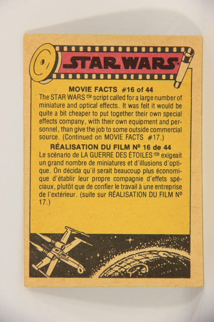 Star Wars 1977 Trading Card #167 Raiding The Rebel Starship FR-ENG OPC L020011