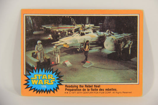 Star Wars 1977 Trading Card #170 Readying The Rebel Fleet FR-ENG O-Pee-Chee L020013