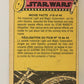 Star Wars 1977 Trading Card #186 The Honored Heroes FR-ENG O-Pee-Chee L020024