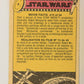 Star Wars 1977 Trading Card #187 R2-D2 (Kenny Baker) FR-ENG O-Pee-Chee L020025