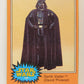 Star Wars 1977 Trading Card #188 Darth Vader (David Prowse) FR-ENG OPC L020026
